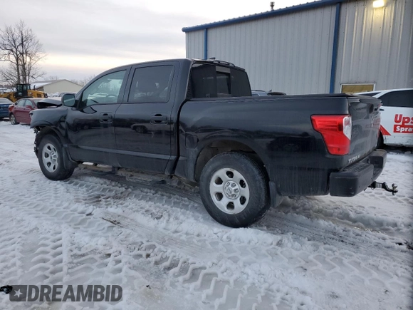2023 Nissan Titan SV с VIN 1N6AA1EC2PN102310, выставлен на аукционе Copart как лот 46082955 с пробегом 17 400 миль миль и Списание • Salvage title. История ставок и продаж доступна на DreamBid. Изображение 2.