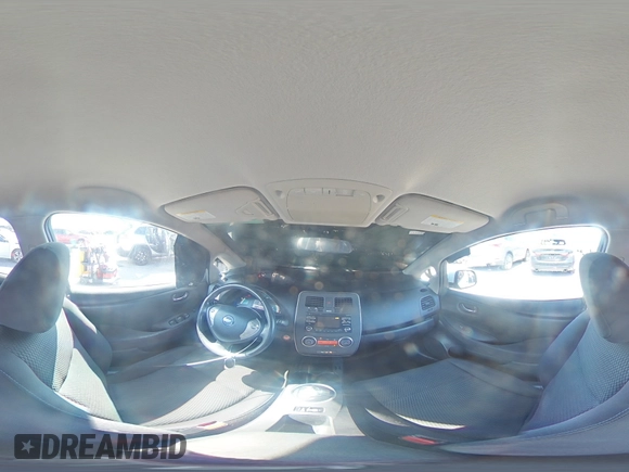 2015 Nissan LEAF SL with VIN 1N4AZ0CP4FC304089, listed as a Copart auction lot 60136545 with 68,423 mi miles and Salvage title. Bid and sale history available at DreamBid. Image 14.