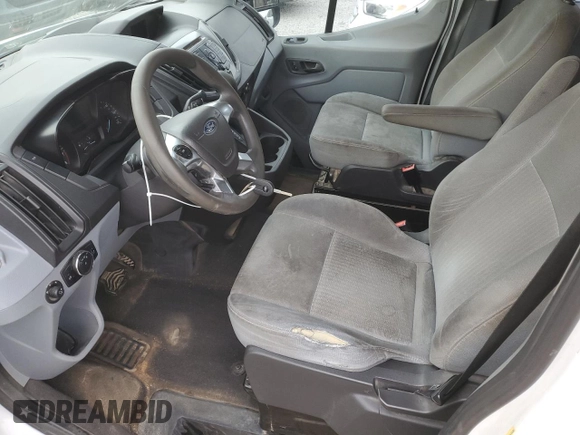 2015 Ford Transit XL with VIN 1FBAX2CM6FKA75622, listed as a Copart auction lot 49410195 with 373,295 mi miles and Salvage title. Bid and sale history available at DreamBid. Image 7.
