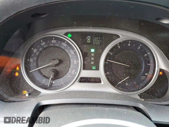 2010 Lexus IS 350 with VIN JTHBE5C23A2017660, listed as a Copart auction lot 44950685 with 118,650 mi miles and Clean Title. Bid and sale history available at DreamBid. Image 9.