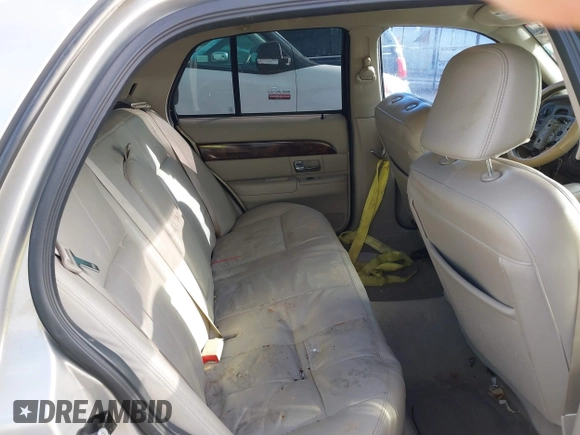 2008 Mercury Grand Marquis GS with VIN 2MEFM74V38X611049, listed as a IAAI auction lot 41869117 with 162,669 mi miles and . Bid and sale history available at DreamBid. Image 8.