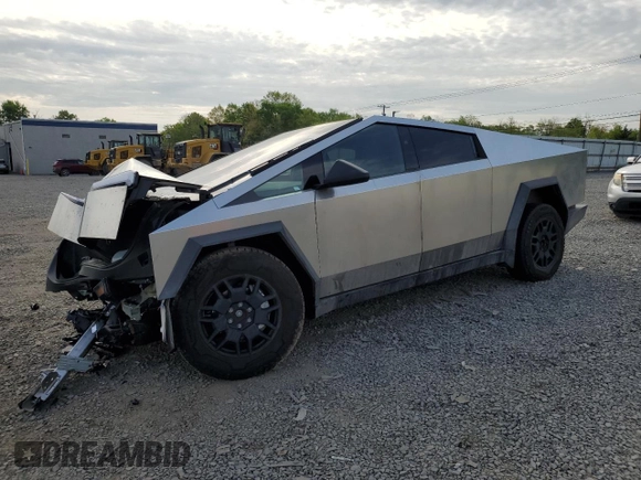 2024 Tesla Cybertruck z VIN 7G2CEHED7RA020473, wystawiony jako Copart lot #55123035 z przebiegiem 4 835 mil mil oraz Szkoda całkowita • Salvage title. Historia ofert i sprzedaży dostępna na DreamBid. Obrazek 1.