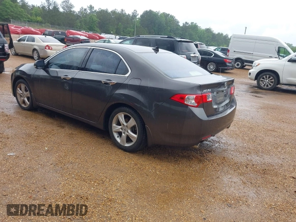 2010 Acura TSX with VIN JH4CU2F68AC029379, listed as a IAAI auction lot 42060753 with 156,105 mi miles. Bid and sale history available at carsss.com. Image 3.