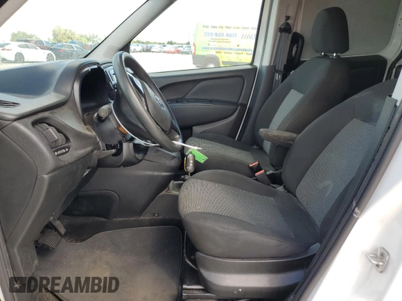 2019 Ram ProMaster City Cargo Tradesman with VIN ZFBHRFAB2K6M68262, listed as a Copart auction lot 70468304 with 62,140 mi miles and Non Repairable. Bid and sale history available at DreamBid. Image 7.