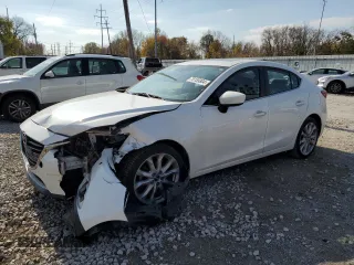 2014 Mazda 3 S Grand Touring with VIN JM1BM1W33E1128500, listed as a Copart auction lot 78155804 with 137,371 mi miles and Salvage Title. Bid and sale history available at DreamBid. Image 1.