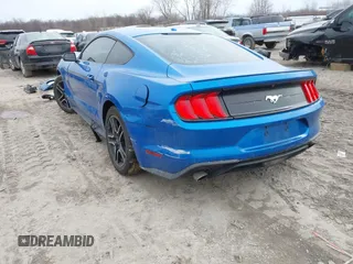 2019 Ford Mustang EcoBoost with VIN 1FA6P8TH4K5132924, listed as a IAAI auction lot 41510890 with 96,361 mi miles and . Bid and sale history available at carsss.com. Image 3.