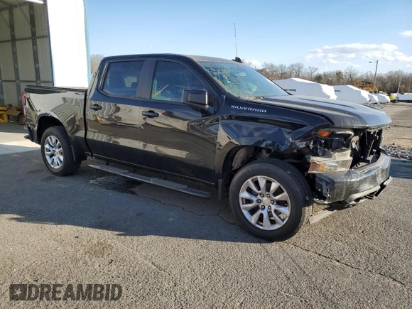 2019 Chevrolet Silverado 1500 Custom with VIN 3GCUYBEF7KG276631, listed as a Copart auction lot 87765925 with 99,924 mi miles and Clean Title. Bid and sale history available at DreamBid. Image 4.