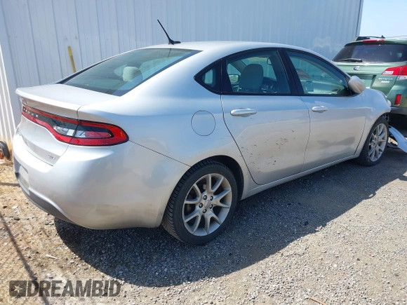 2013 Dodge Dart SXT with VIN 1C3CDFBA5DD285551, listed as a IAAI auction lot 42110755 with 119,827 mi miles and . Bid and sale history available at carsss.com. Image 4.