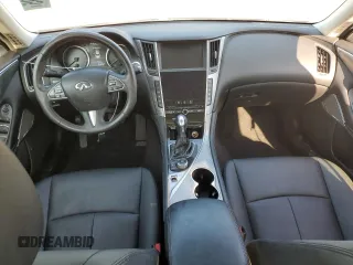 2017 Infiniti Q50 Sport with VIN JN1EV7AP7HM743063, listed as a Copart auction lot 61135995 with 47,149 mi miles and Salvage title. Bid and sale history available at DreamBid. Image 8.