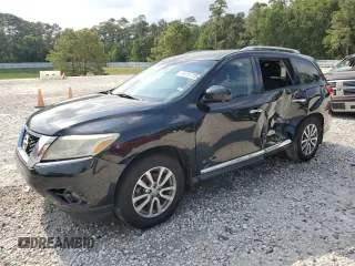 2015 Nissan Pathfinder SV with VIN 5N1AR2MN0FC640983, listed as a Copart auction lot 54751725 with 204,550 mi miles and Clean title. Bid and sale history available at DreamBid. Image 1.