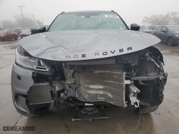 2020 Land Rover Range Rover Velar S with VIN SALYB2EX9LA274366, listed as a Copart auction lot 45314835 with 35,106 mi miles and Salvage Title. Bid and sale history available at carsss.com. Image 5.