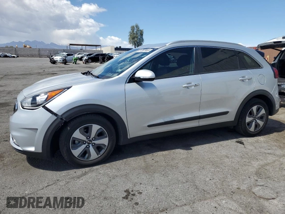 2017 Kia Niro EX with VIN KNDCC3LC6H5045759, listed as a Copart auction lot 51387955 with 70,532 mi miles and Salvage Title. Bid and sale history available at DreamBid. Image 1.