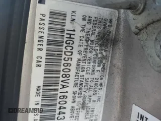 1997 Honda Accord Special Edition with VIN 1HGCD5608VA160443, listed as a Copart auction lot 42258745 with 345,049 mi miles and Salvage Title. Bid and sale history available at carsss.com. Image 12.