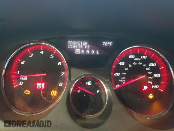 2008 GMC Acadia SLT2 with VIN 1GKEV33748J258923, listed as a Copart auction lot 51819795 with 150,449 mi miles and Clean Title. Bid and sale history available at DreamBid. Image 9.