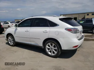 2010 Lexus RX 350 with VIN 2T2ZK1BA1AC033587, listed as a Copart auction lot 50645615 with 138,860 mi miles and Salvage Title. Bid and sale history available at DreamBid. Image 2.