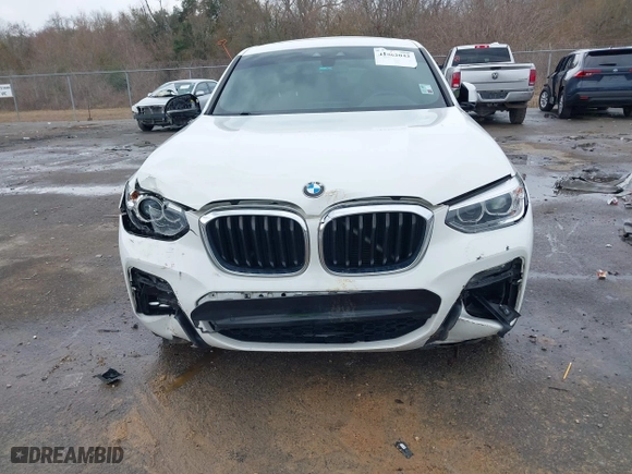 2020 BMW X4 xDrive30i with VIN 5UX2V1C09L9B88384, listed as a IAAI auction lot 41462042 with 78,246 mi miles. Bid and sale history available at carsss.com. Image 6.
