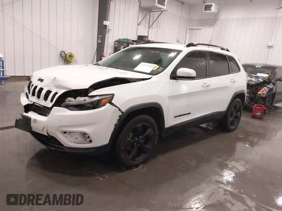 2019 Jeep Cherokee Latitude Plus with VIN 1C4PJMLB2KD294626, listed as a IAAI auction lot 41371149 with 171,244 mi miles and . Bid and sale history available at DreamBid. Image 2.