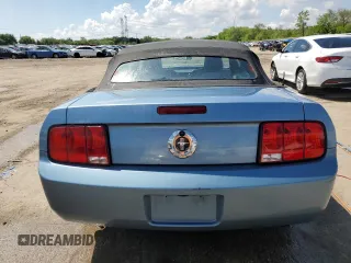 2007 Ford Mustang Deluxe with VIN 1ZVFT84NX75315534, listed as a Copart auction lot 56937315 with 142,609 mi miles and Salvage title. Bid and sale history available at DreamBid. Image 6.