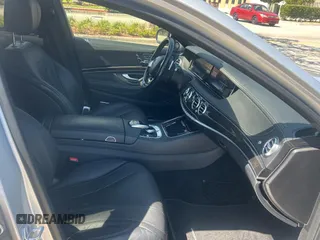 2017 Mercedes-Benz S 550 with VIN WDDUG8FB4HA317568, listed as a Copart auction lot 54989555 with 43,309 mi miles and Salvage Title. Bid and sale history available at carsss.com. Image 5.