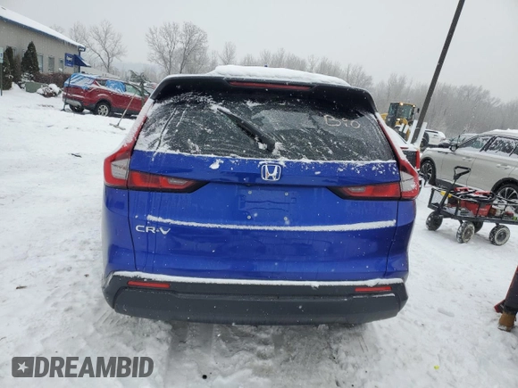 2024 Honda CR-V EX-L with VIN 5J6RS4H7XRL011278, listed as a Copart auction lot 87604255 with 0 mi miles and Salvage Title. Bid and sale history available at carsss.com. Image 6.