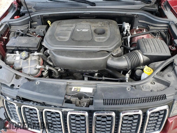 2018 Jeep Grand Cherokee Limited with VIN 1C4RJFBG8JC231407, listed as a Copart auction lot 53949375 with 27,335 mi miles and Salvage Title. Bid and sale history available at carsss.com. Image 12.