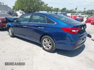2017 Hyundai Sonata SE with VIN 5NPE24AF5HH557544, listed as a IAAI auction lot 42086642 with 108,779 mi miles and . Bid and sale history available at DreamBid. Image 3.