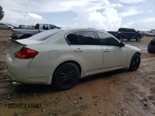 2008 Infiniti G35 Journey with VIN JNKBV61E98M228766, listed as a Copart auction lot 60345775 with 166,657 mi miles and Salvage title. Bid and sale history available at DreamBid. Image 3.