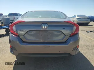 2018 Honda Civic LX with VIN 2HGFC2F56JH562175, listed as a Copart auction lot 54847145 with 87,228 mi miles and Salvage Title. Bid and sale history available at DreamBid. Image 6.