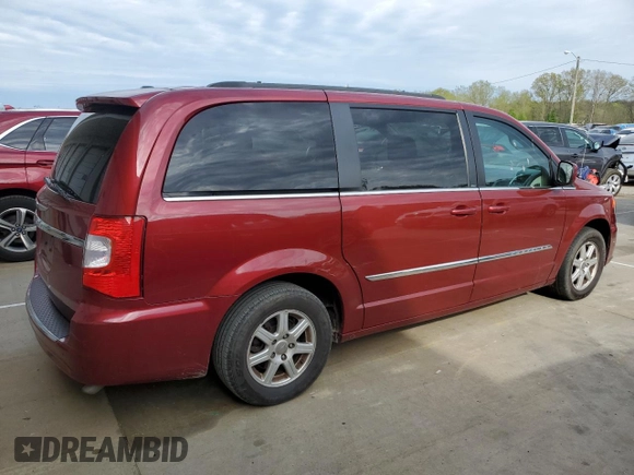 2011 Chrysler Town & Country Touring with VIN 2A4RR5DG7BR665272, listed as a Copart auction lot 53699655 with 189,364 mi miles and Salvage Title. Bid and sale history available at DreamBid. Image 3.