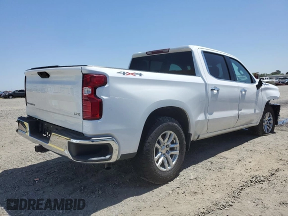 2021 Chevrolet Silverado 1500 LTZ with VIN 3GCUYGED4MG211458, listed as a Copart auction lot 56075685 with 102,093 mi miles and Clean Title. Bid and sale history available at DreamBid. Image 3.