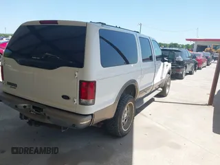 2001 Ford Excursion Limited z VIN 1FMNU43S41EC14679, wystawiony jako IAAI lot #41985236 z przebiegiem 293 535 mil mil oraz . Historia ofert i sprzedaży dostępna na DreamBid. Obrazek 4.