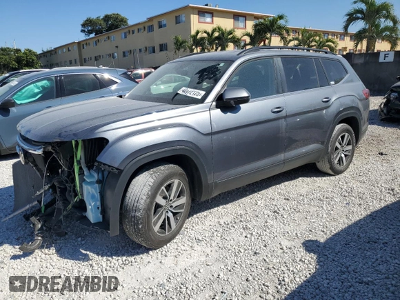 2023 Volkswagen Atlas SE с VIN 1V2DP2CA8PC521178, выставлен на аукционе Copart как лот 48472125 с пробегом 34 742 миль миль и Списание • Salvage title. История ставок и продаж доступна на DreamBid. Изображение 1.