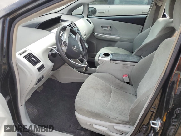 2013 Toyota Prius Two with VIN JTDZN3EU5D3234208, listed as a Copart auction lot 53671595 with 205,775 mi miles and Salvage Title. Bid and sale history available at carsss.com. Image 7.