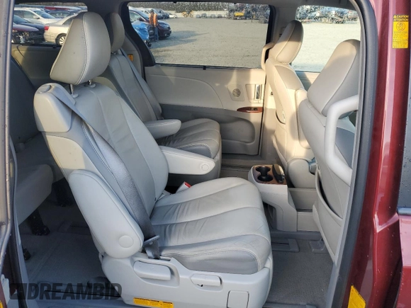 2013 Toyota Sienna XLE with VIN 5TDDK3DC1DS063001, listed as a Copart auction lot 46463765 with 201,869 mi miles and Salvage Title. Bid and sale history available at DreamBid. Image 11.