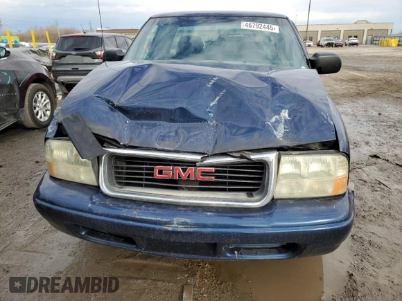 2002 GMC Sonoma SL Fleet z VIN 1GTCS19W628106655, wystawiony jako Copart lot #52509835 z przebiegiem 149 172 mil mil oraz Szkoda całkowita • Salvage title. Historia ofert i sprzedaży dostępna na DreamBid. Obrazek 5.