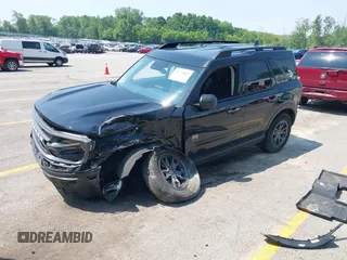 2023 Ford Bronco Sport Big Bend z VIN 3FMCR9B67PRD67931, wystawiony jako IAAI lot #42474847 z przebiegiem 27 902 mil mil oraz . Historia ofert i sprzedaży dostępna na DreamBid. Obrazek 2.