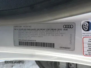 2015 Audi A7 3.0 TDI Premium Plus with VIN WAUWMAFC4FN003319, listed as a Copart auction lot 49047495 with 78,948 mi miles and Salvage Title. Bid and sale history available at carsss.com. Image 13.