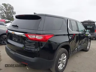 2021 Chevrolet Traverse LS with VIN 1GNERFKW1MJ264769, listed as a IAAI auction lot 42100515 with 55,971 mi miles and . Bid and sale history available at DreamBid. Image 4.