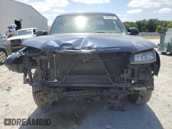 2005 Chevrolet Silverado 1500 LS with VIN 2GCEC19V351362384, listed as a Copart auction lot 54564485 with 78,349 mi miles and Salvage Title. Bid and sale history available at DreamBid. Image 5.