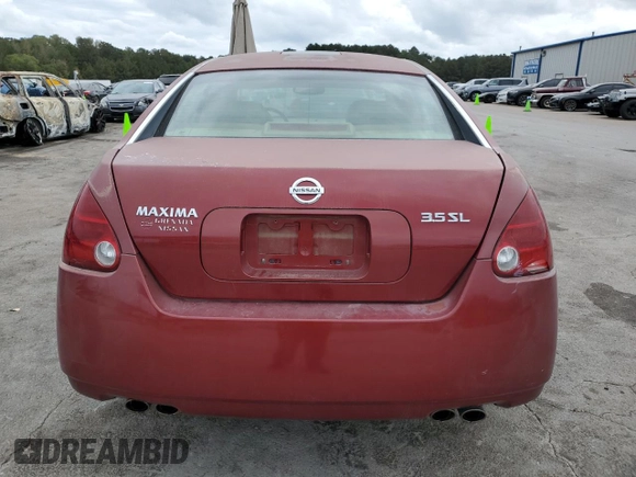 2005 Nissan Maxima 3.5 SL with VIN 1N4BA41E85C868945, listed as a Copart auction lot 78280424 with 112,204 mi miles and Clean Title. Bid and sale history available at carsss.com. Image 6.