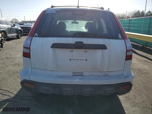 2007 Honda CR-V LX with VIN JHLRE48367C106642, listed as a Copart auction lot 51785225 with 148,599 mi miles and Salvage Title. Bid and sale history available at carsss.com. Image 6.