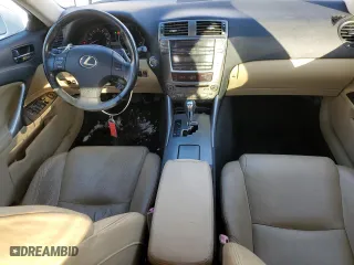 2008 Lexus IS 250 with VIN JTHBK262785072270, listed as a Copart auction lot 46375645 with 197,215 mi miles and Clean Title. Bid and sale history available at carsss.com. Image 8.
