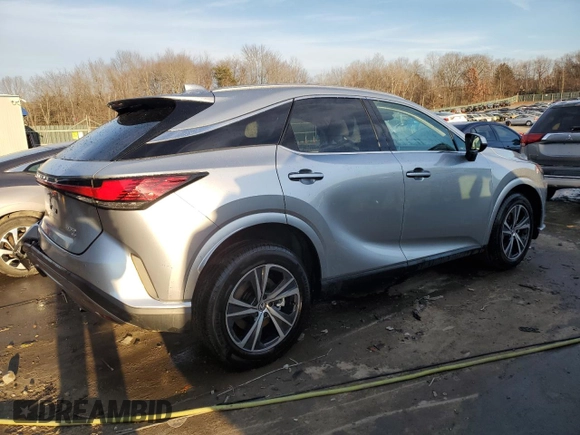 2023 Lexus RX with VIN 2T2BAMCA0PC021704, listed as a Copart auction lot 80798163 with 4,761 mi miles. Bid and sale history available at carsss.com. Image 3.