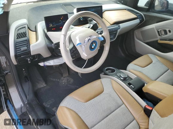 2017 BMW i3 with VIN WBY1Z8C38HV892042, listed as a Copart auction lot 75286944 with 73,573 mi miles and Salvage Title. Bid and sale history available at carsss.com. Image 8.