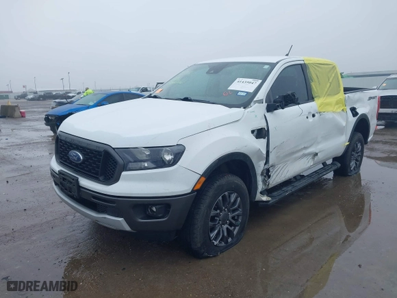 2022 Ford Ranger XL with VIN 1FTER4EH6NLD05672, listed as a IAAI auction lot 41435047 with 56,485 mi miles. Bid and sale history available at carsss.com. Image 17.