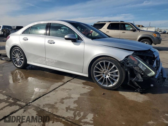 2022 Mercedes-Benz A 220 with VIN W1K3G4EB1NJ328464, listed as a Copart auction lot 88254705 with 40,241 mi miles and Clean Title. Bid and sale history available at DreamBid. Image 4.