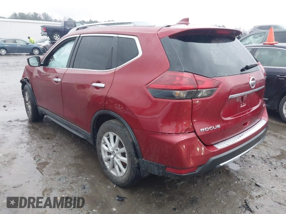 2018 Nissan Rogue SV with VIN 5N1AT2MT7JC810880, listed as a IAAI auction lot 41084997 with 98,719 mi miles and . Bid and sale history available at carsss.com. Image 3.