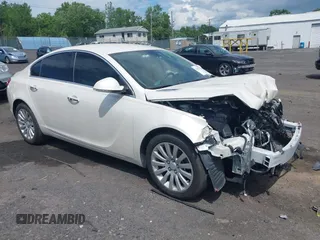 2012 Buick Regal Turbo Premium 1 z VIN 2G4GS5EV2C9143273, wystawiony jako IAAI lot #42681584 z przebiegiem 128 461 mil mil oraz . Historia ofert i sprzedaży dostępna na DreamBid. Obrazek 1.