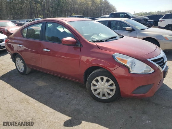2017 Nissan Versa Sedan SV with VIN 3N1CN7AP4HK462488, listed as a Copart auction lot 48308815 with 118,745 mi miles and Salvage Title. Bid and sale history available at carsss.com. Image 4.