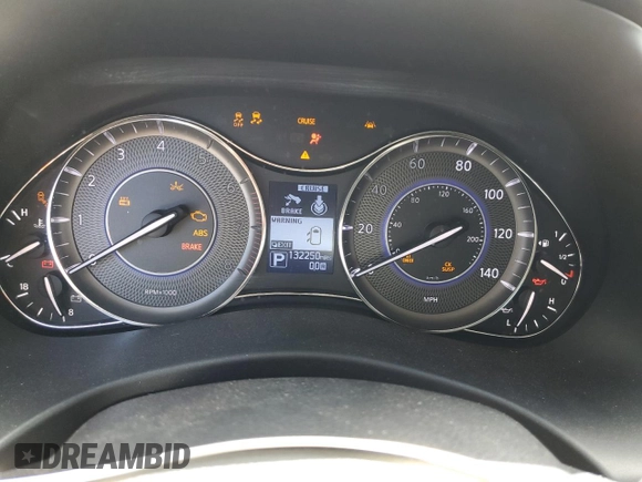 2017 Infiniti QX80 with VIN JN8AZ2NF5H9642681, listed as a Copart auction lot 71200704 with 132,250 mi miles and Salvage Title. Bid and sale history available at carsss.com. Image 9.